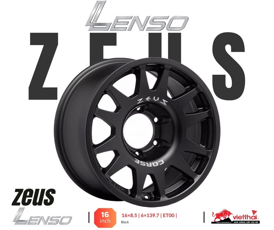 MÂM ĐỘ LENSO ZEUS-19 CHO XE BÁN TẢI